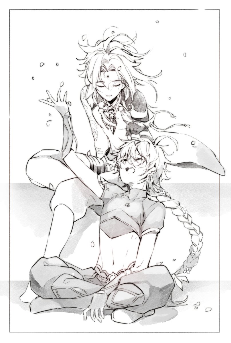 กับชอบฟีลรูปนี้ เราจะจำความรู้สึกตอนวาดได้
ซึ่งรูปนี้เราวาดตอนกำลังสิ้นหวังกับวิทยานิพนธ์ เราเครียดมากแบบไม่ไหวแล้วแต่ดันออกมาเป็นภาพนี้ รู้สึกอะเมซิ่ง😂