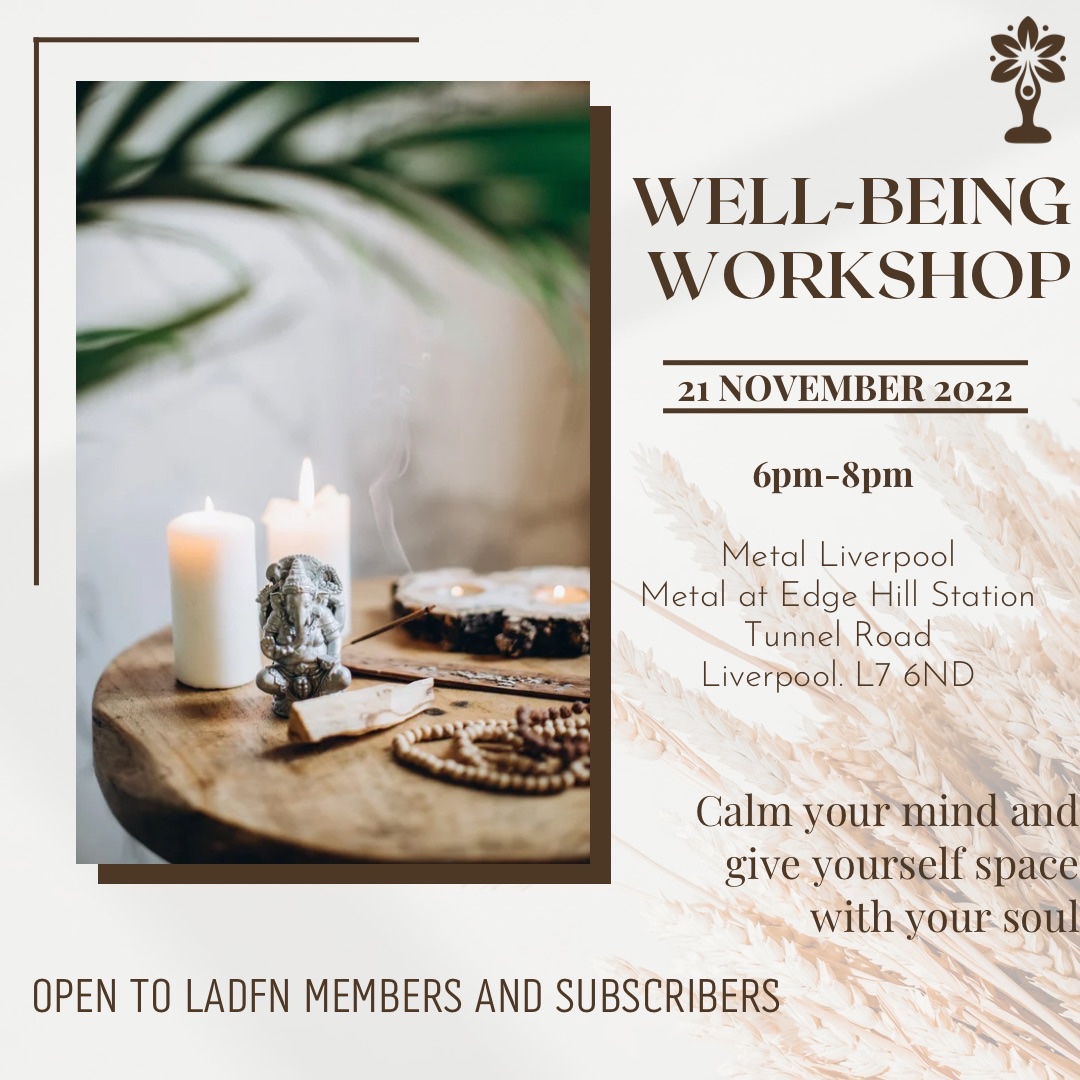 ladfnetwork's tweet image. What will we be doing?

🌿 We'll be looking at ways to reflect on our emotions, look at what activates some unhelpful reactions/impulses in us.

🌿 We'll end the workshop with a meditative Hypnotherapy session helping you to connect with your Well Ancestors for guidance.