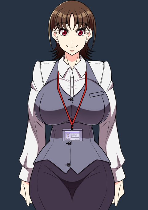 社員証着けると一気にOLさんっぽくなって興奮しますね。コールセンターのお姉さんっぽい 