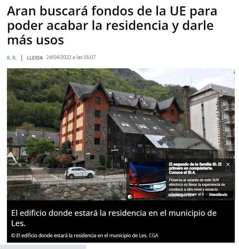 Pendent es darrères setmanes s’an difonut diuèrsi comentaris sus er estat actuau dera residéncia de gent grana de #Les e, tot e ja ac auem hèt, torni a incidir-i damb quauqui aclariments ath respècte  
👇👇👇
facebook.com/1151419701/pos…