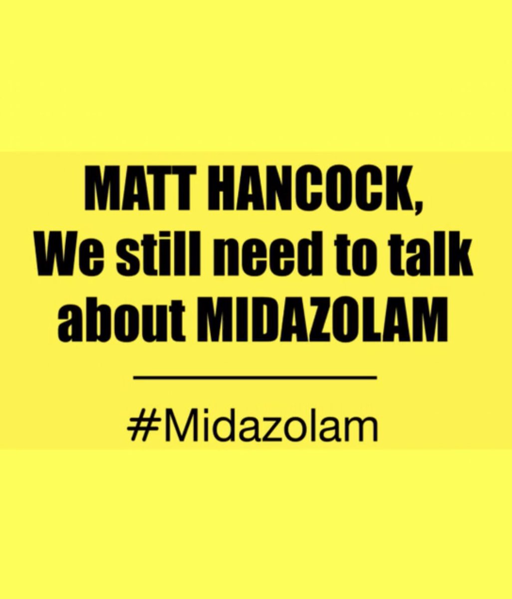 DragonsDenClub's tweet photo. #matthancock and #midazolam when this guy is out of the jungle it’s time to accept responsibility and face the consequences https://t.co/zDG9Z9FptV