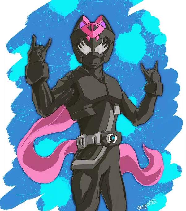 仮面ライダーバイスIDコアで変身!こんな感じかな〜? #べ画庫 