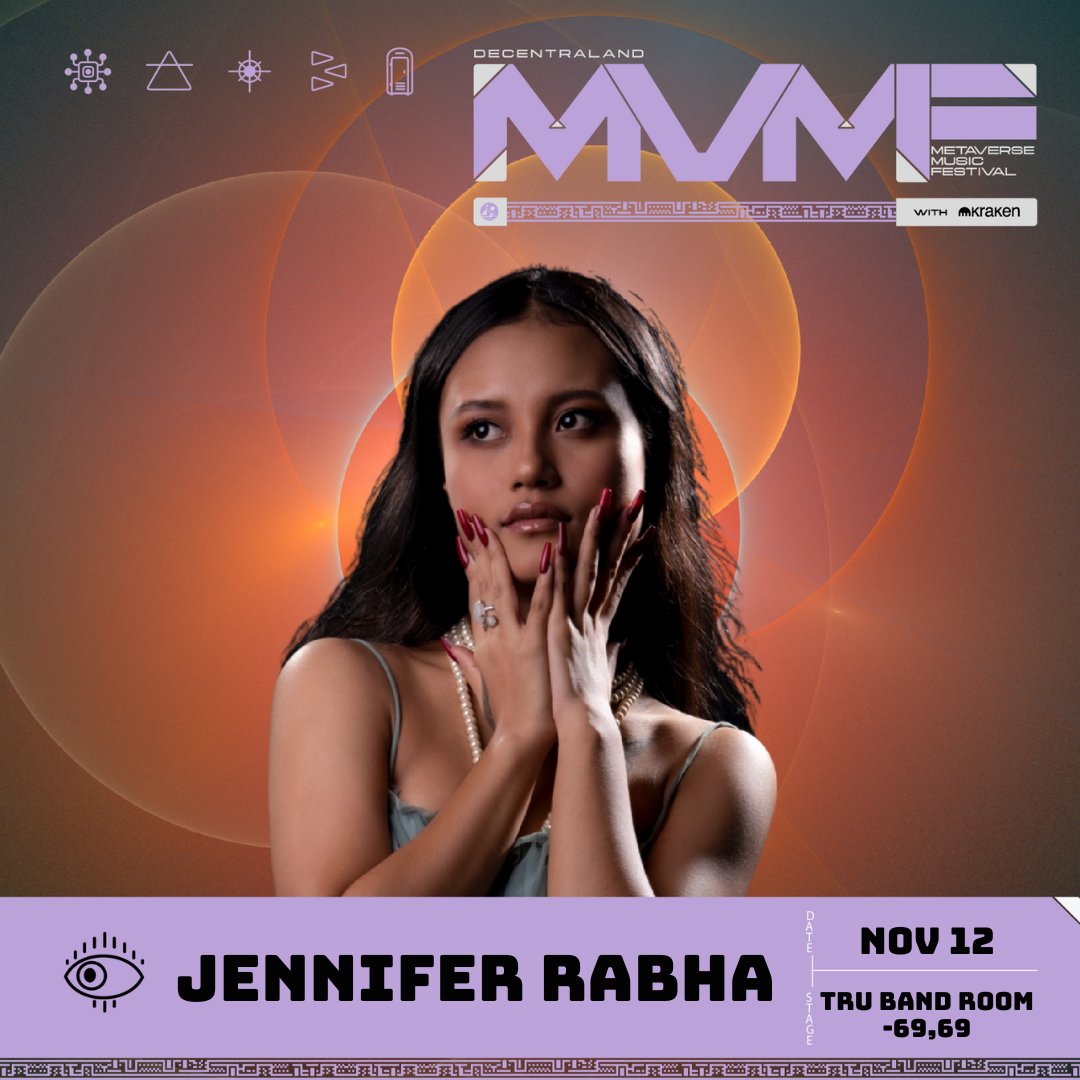 Uniquehorns_nft's tweet photo. In 10 minutes, we kick off Day 3 with 3, 30-min sets!
@GEMMI86841824 
@iamKRmusic 
@MadDistrictCo's Jennifer Rabha 

Let's goooo!!! @decentraland #DCLMVMF22

https://t.co/zWw31V6i7G https://t.co/zR8oh209Q6