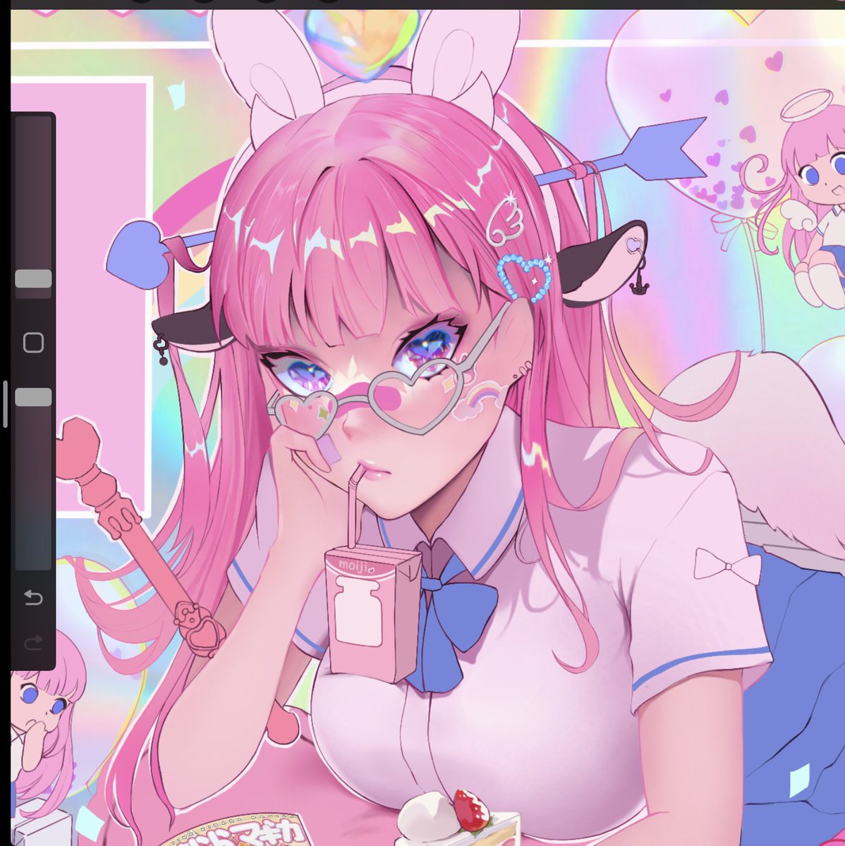 Ohayo!!~~~~💕✨🐰💘👁️