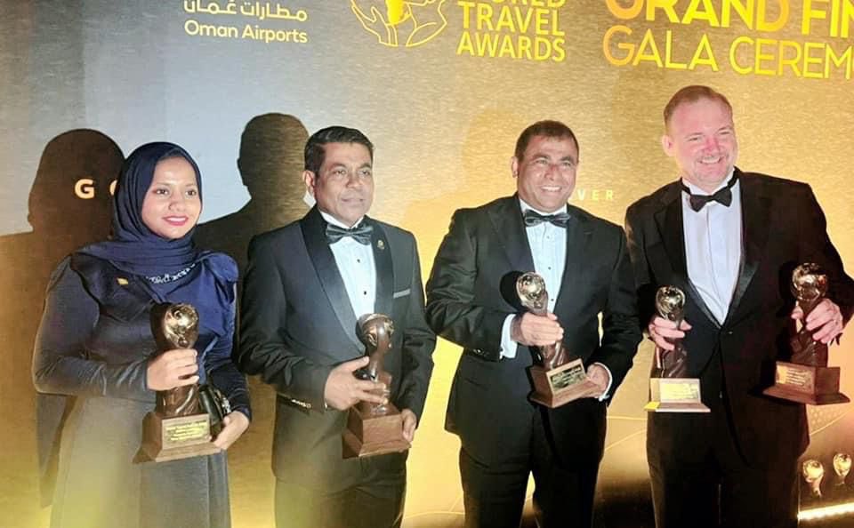 Congratulations <a href="/TransMaldivian/">Trans Maldivian Airways</a> team for winning the  title of the “World’s Leading Seaplane Operator” at the @WtravelAwards. #WorldTravelAwards2022 

Many thanks to all who made it possible.