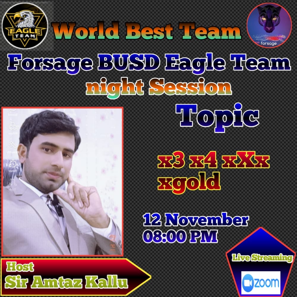 dgk4489's tweet photo. *🦅FORSAGE EAGLE TEAM

*⭕Join Zoom Meeting 📢📢📢* ⬇⬇⬇⬇

*https://t.co/xChkbPSyxn*

*Meeting ID:890 0259 1622*
*Passcode:571777*

*لگا کر آگ سینوں میں ہم چراغ ک�� جلاتے ہیں*
*اگر ہو منزل کی جستجو تو راہی ہم بناتے ہForsage والے سیکھاتے ہیں*

*🦅 FORSAGE Eagle TEAM 🦅* https://t.co/Aucv2WLQen