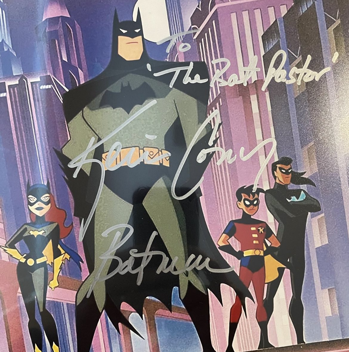 TheBatPastor's tweet image. The Bat Pastor is so sad to hear about the passing of #KevinConroy who was the voice of #TheBatman for over 30 years.

#Batman #RIPKevinConroy #BatmanTAS #BatmanTheAnimatedSeries #TheBatPastor