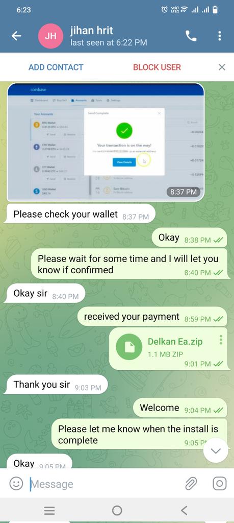 DelkanEa's tweet photo. Client review, Forex Delkan EA
Forex Delkan EA,
Trading Platform:MT4
Login:66523925
Password: wp+37125344679
Server:ICMarketsSC-Demo06

Details information-
WhatsApp+37125344679 https://t.co/HM7VMEfPtV