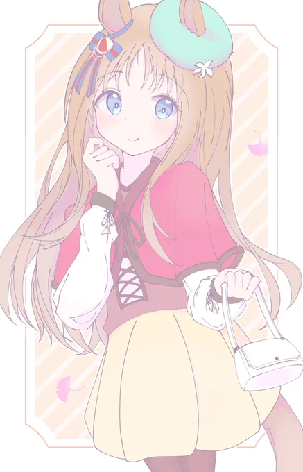 秋服コーデグラスちゃん#ウマ娘 