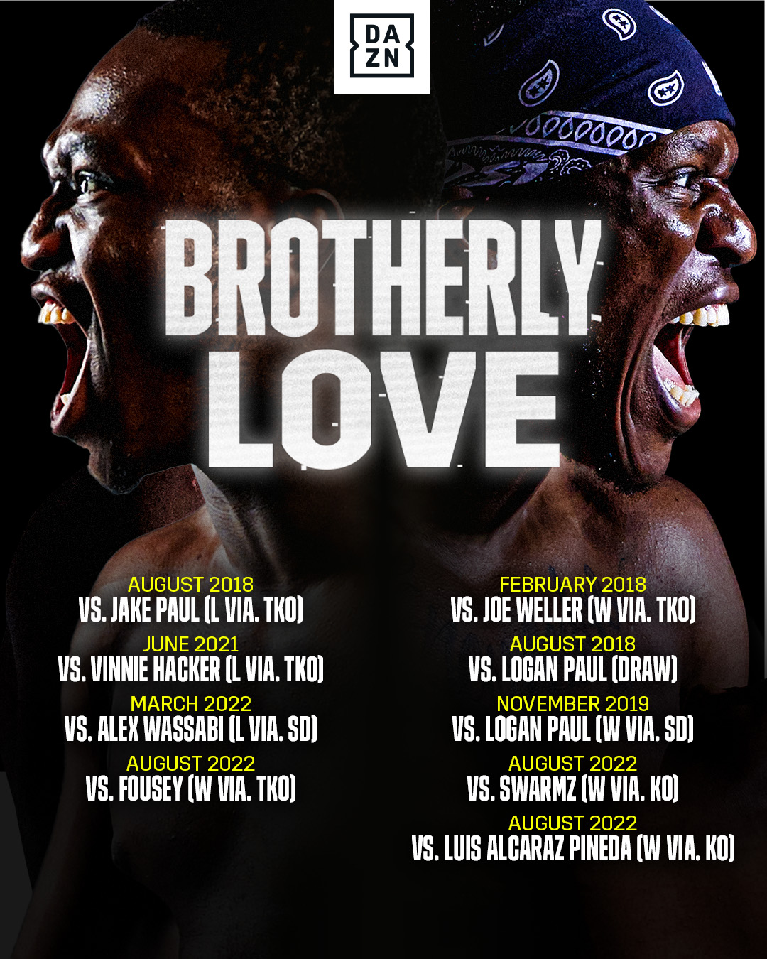 Dazn Boxing A Labour Of Love For Ksi And Deji Watch Mayweatherdeji Live On Dazn Ppv In The Us Ca Uk Ire Aus Nz And Japan T Co Ttdfqsskwg Twitter