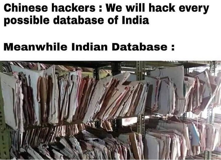 ArbazKh96119038's tweet photo. 🤣...
...
#MEMES #dbms #indiandata #files #Hackers #jokes #DataAnalytics https://t.co/gbbtz52Oy8