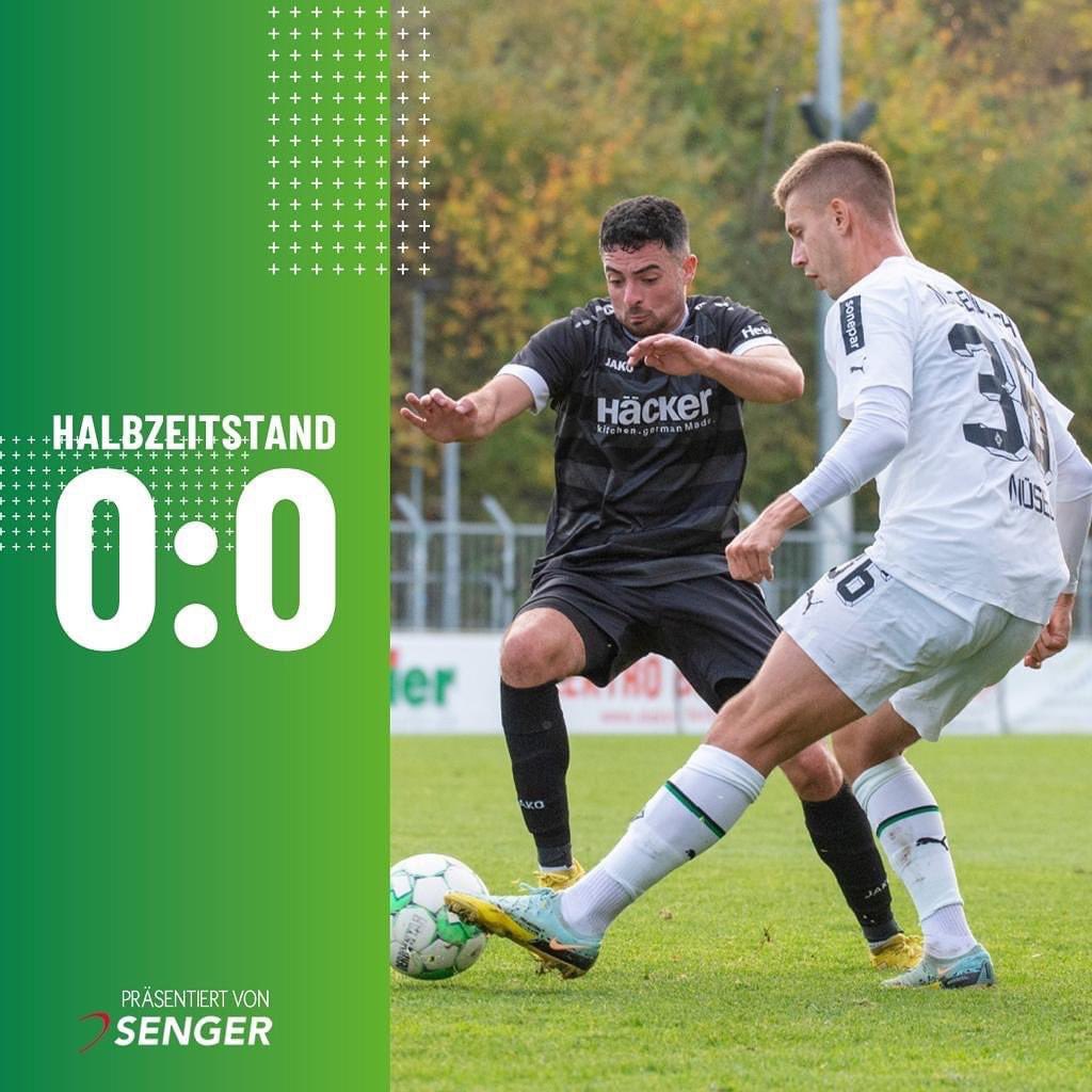 Keine Tore im ersten Durchgang - es steht 0:0!

#wirsindrödinghausen #wiehenelf #regionalligawest #rlwest #svrbmg