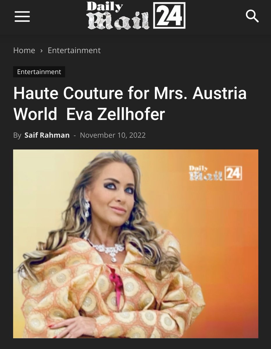 EvaZellhofer's tweet photo. #EvaZellhofer #MrsAustriaWorld #worldwide #published #dailymail24 #saifrahmansozib #MrsWorld 
#MrsWorld2022 #MrsAustria 
#MrsWorldInc
#OfficialMrsWorld
#BeautyPageant #RoadToMrsWorld 
#WestgateLasVegas
#TOMOglam #tomobottle #AustrianEmbroideries #AlexandraKegele #HauteCouture https://t.co/y1al1GPvZA