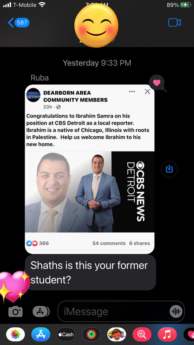 When your sister who lives in Michigan sends you amazing news about a former student. Congratulations, <a href="/IbrahimSamra01/">Ibrahim Samra</a> #olchspride