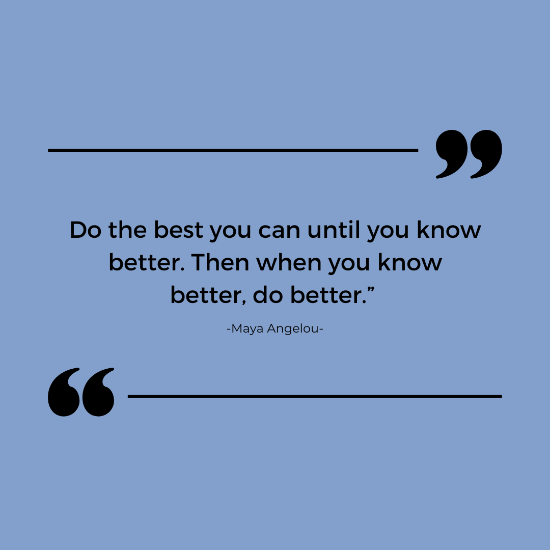 ESGmarkOfficial's tweet photo. As we grow and learn, it's important to have perspective and not criticise ourselves for past actions we've taken without all of the information. Instead, we can focus on what we can do going forward.  

#sustainability #zerowaste #mayaangelo #future #sustainablebusiness https://t.co/AXYGZAAGxs