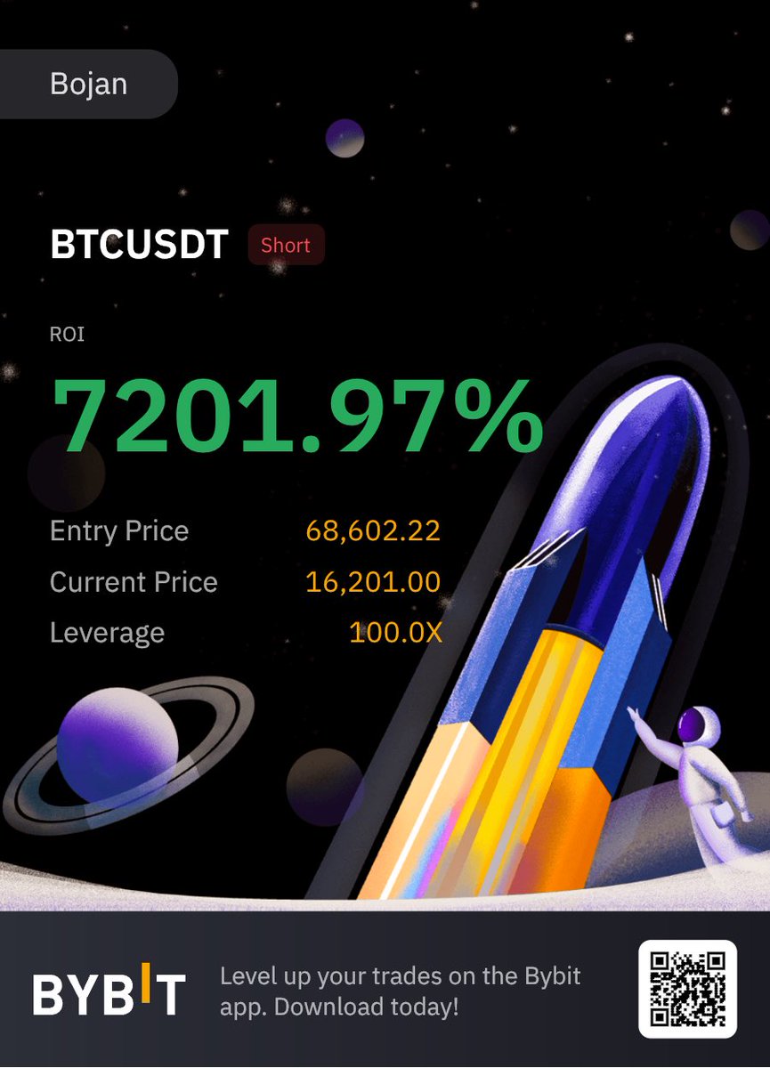 A short from a year ago
#bitcoin
