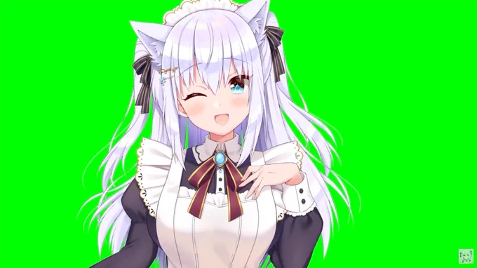 かわいい(かわいい)こんな幼馴染メイドさん欲しい#白雪みしろ新衣装 