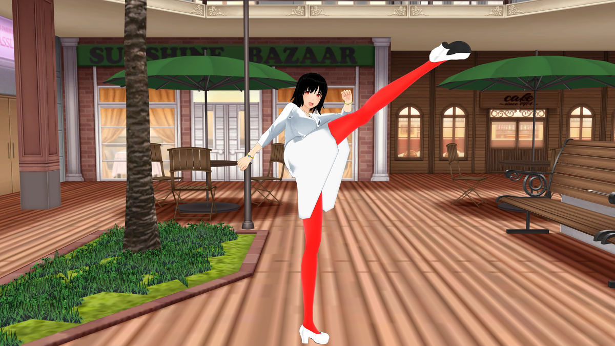 hiragi_actor's tweet photo. No.15 松永 茜 ver.COM3D2 #COM3D2 #長身��性 #カラータイツ #キック #ポケットに手 https://t.co/QTGqsYsoYw https://t.co/SuzEorfoR9