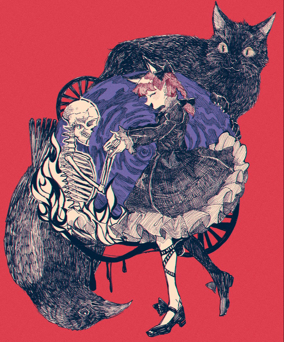 火焔猫燐 「ララバイよ～(麦) 」|「AKI」@鈴-24 鈴奈幻想絵巻4/2のイラスト