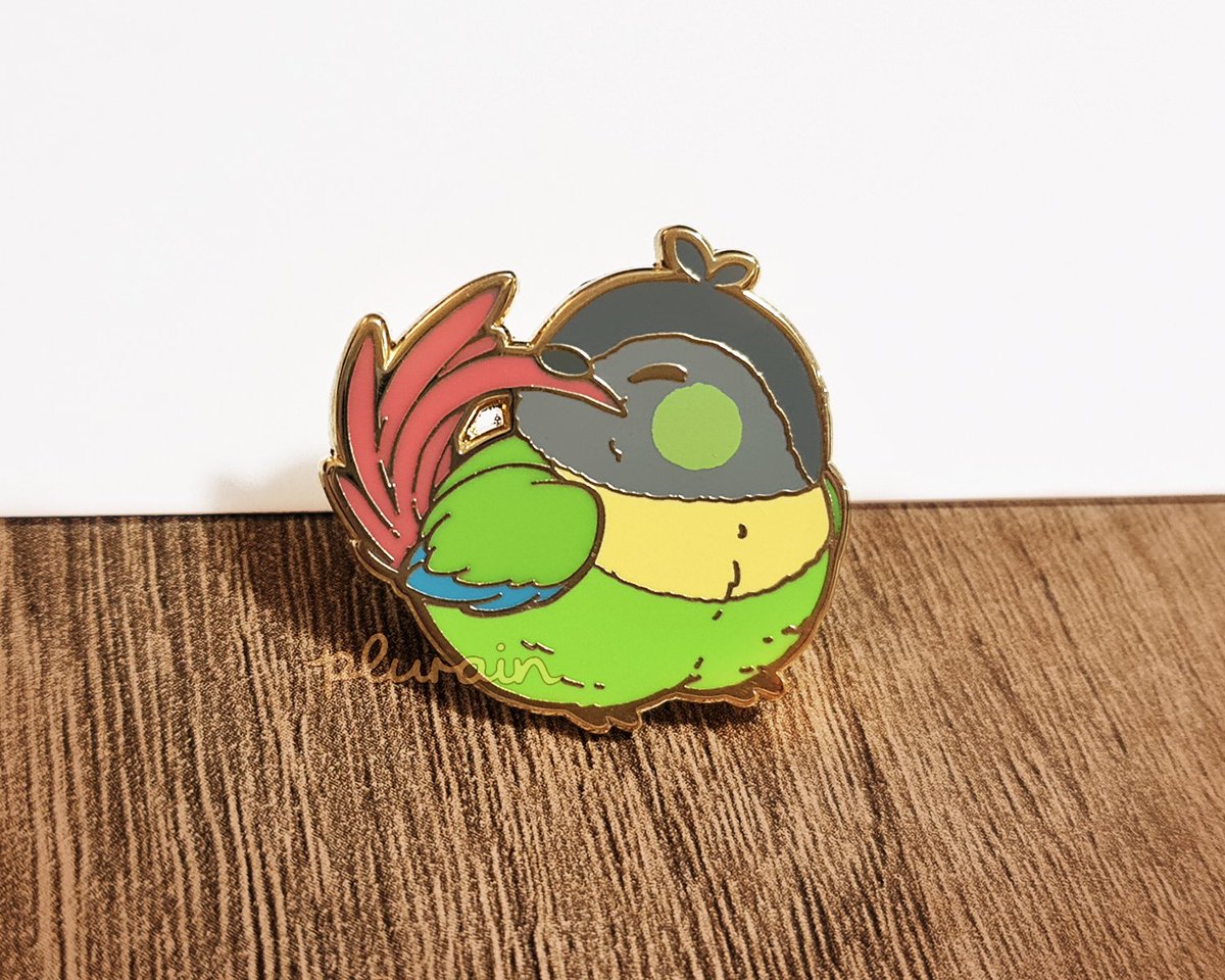 ppplurain's tweet photo. Fat birds doing themselves a preen!! 🥺 These tail rainbow bird pins+many more are 20% off for the next couple of days, please check them out if you can ❤

https://t.co/t3XdSWUddO

RTs+likes appreciated as always 💕💕💕 https://t.co/0F4BIVFl1A