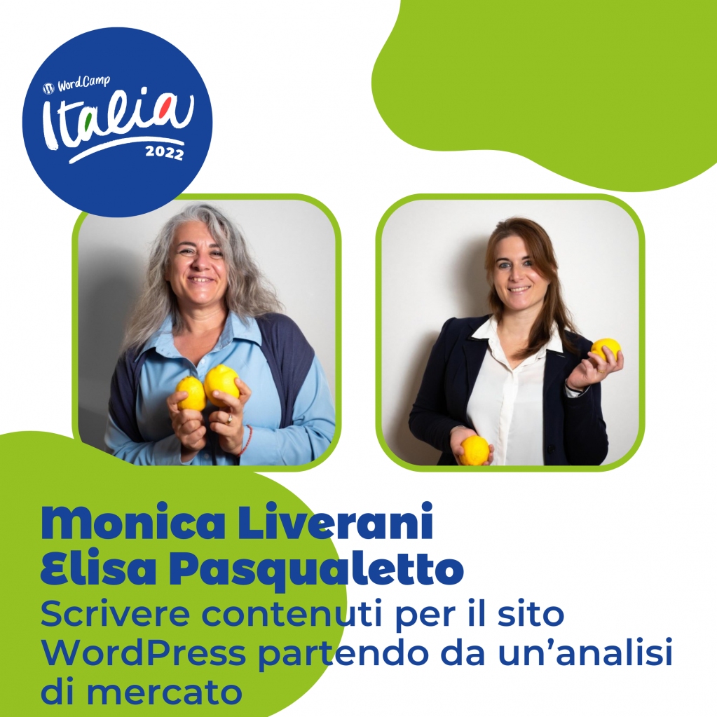 Tra poco in Traccia 1... italia.wordcamp.org/2022/sessions/