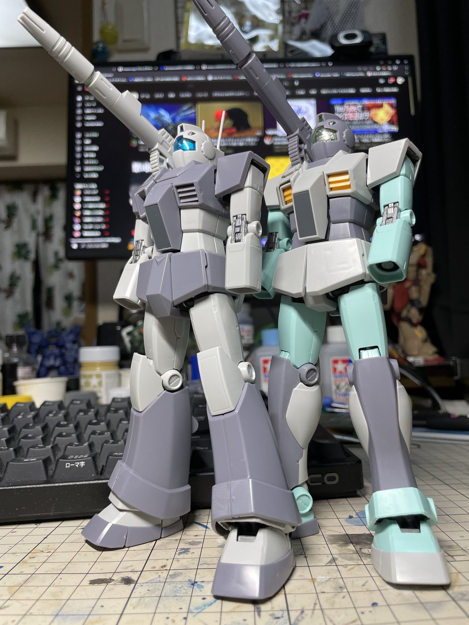 【限定品】1/100 MG ジムキャノン 中古】【未組立】1/100 MG RGC-80 ジム・キャノン 北米戦線仕様