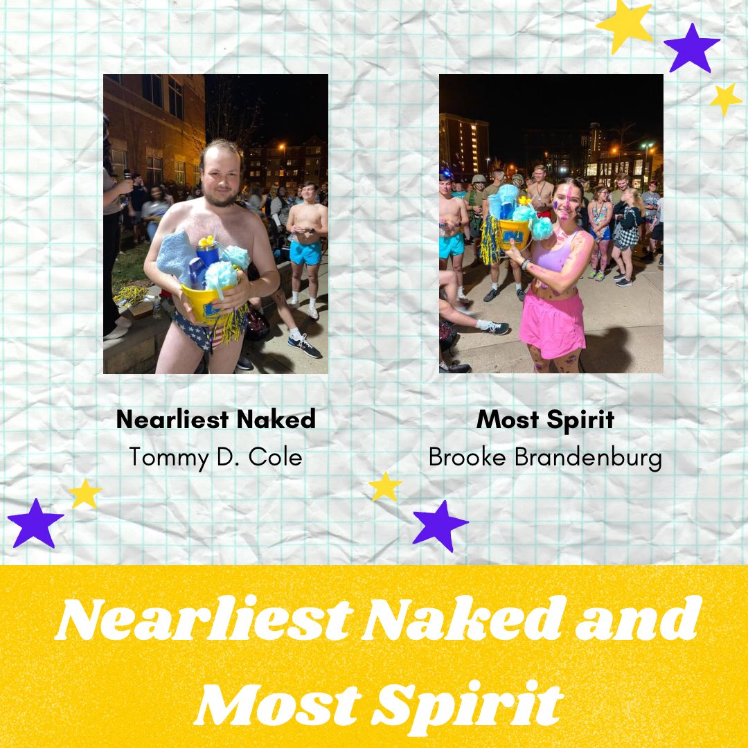 Here are the winners of our 16th Annual Nearly Naked Mile!! Make sure to be on the lookout for our NNM recap later this weekend. 🦅🫧 1/2