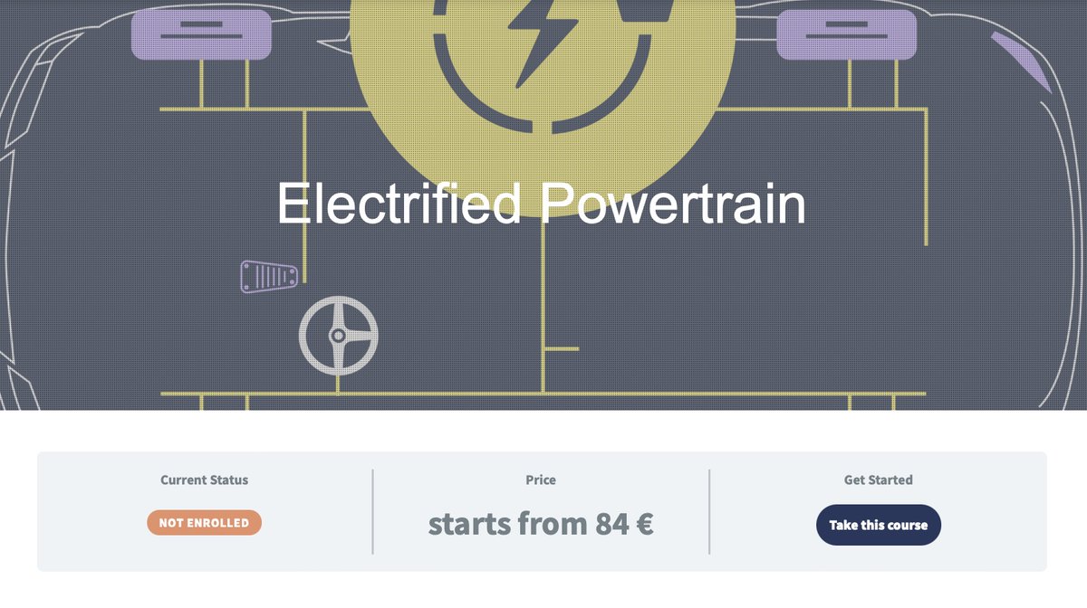 annette_kempf's tweet photo. First e-mobility and the next e-learning I recommend is electrified powertrain.
https://t.co/4n0qumWywu
Learn about power electronics, electrical machines and how to control them as well as batteries and battery management systems BMS
#powertrain #epowertrain #BMS #Inverter https://t.co/BFFqRA7ZJa