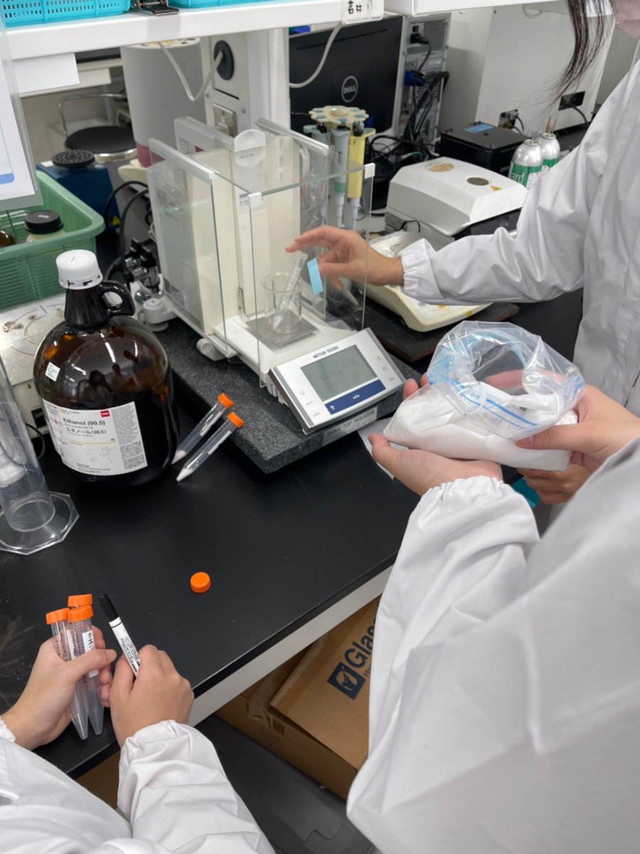 FoodInnovating's tweet image. そして今日はサイダーの改良を行いました！
良いものが出来上がるよう検討中です！