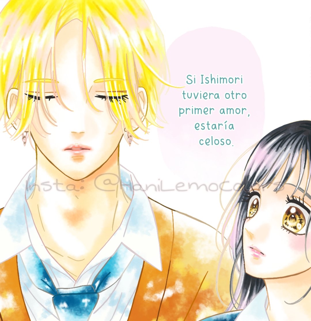 AkaYona_COLORS's tweet photo. Ohayou 🙈💕 demos los buenos días con este hermoso panel y este lindo sentimiento 🙈
Si apareciera un rival-kun, Kai estaría tremendamente celoso 🙈
Quiero verlo 🙈😆
Más si es Takamine-kun 🤭🤭
#HoneyLemonSoda #ハニーレモンソーダ #ハニレモ #Sparkle83 #Page31 #myColoring https://t.co/9kRGMMErAH