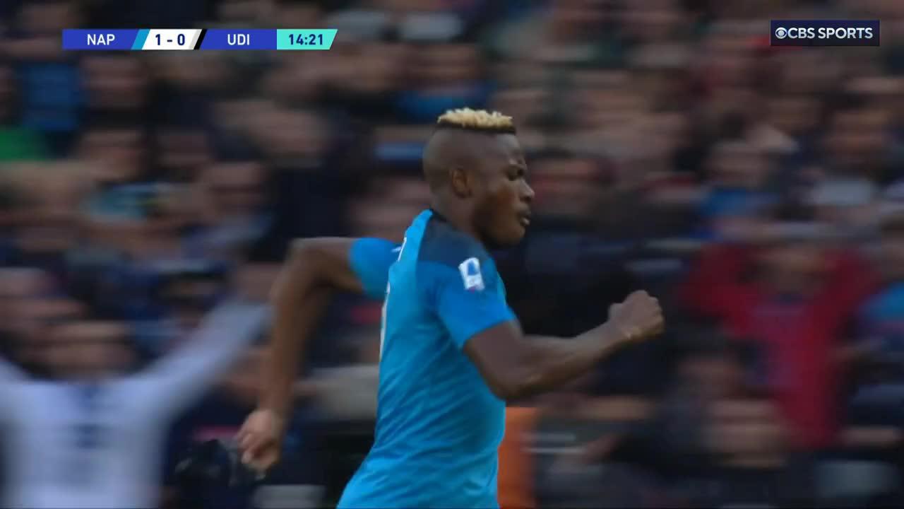 WHO ELSE!

Victor Osimhen scores his 7th goal in 6 matches for Napoli 🔥”