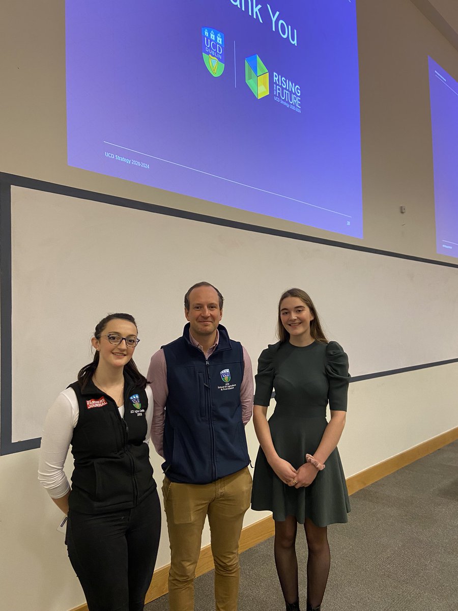 UCD School Ag & Food (@ucdagfood) on Twitter photo Thanks to Stafford, Orla and Ruth for an excellent presentation on animal and crop sciences programmes available <a href="/ucddublin/">University College Dublin</a> #UCDOpenDay Thanks to Stafford, Orla and Ruth for an excellent presentation on animal and crop sciences programmes available <a href="/ucddublin/">University College Dublin</a> #UCDOpenDay