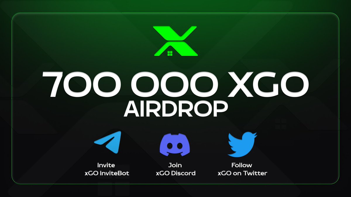 🔥 xGO INVITE CONTEST 🔥

☑️ Invite your friends to t.me/xGOinviteBOT and earn xGO

☑️ Follow <a href="/xGO_dApp/">xGO</a>

☑️ RT, Like &amp; Tag 3 friends on this post

☑️ Join discord.gg/x-go 

🚀Huge prize pool  700k xGO🚀

Top 1-3 will get 40k - 100k $xGO
Top 4-50 will get 10k $xGO
