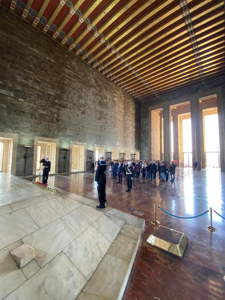 Tekirdağ Gelişim Derneğinin ATANIN HUZURUNDA