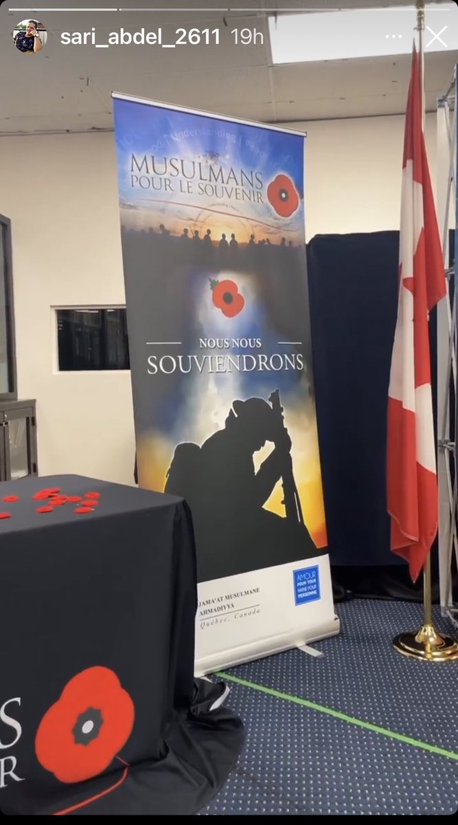 AMJ_Quebec's tweet photo. #remembranceday2022 à la mosquée Al-Nusrat.

Merci à Ray Deer #LegionMohawk219 @cblackmairesse @sari_ab @ChantalRossi10 @ducphilippe18 Jean Marc Poirier, @SPVM #PDQ39 pour votre soutien

#MuslimsForRemembrance #MusulmanspourleSouvenir https://t.co/DBQamGu7il