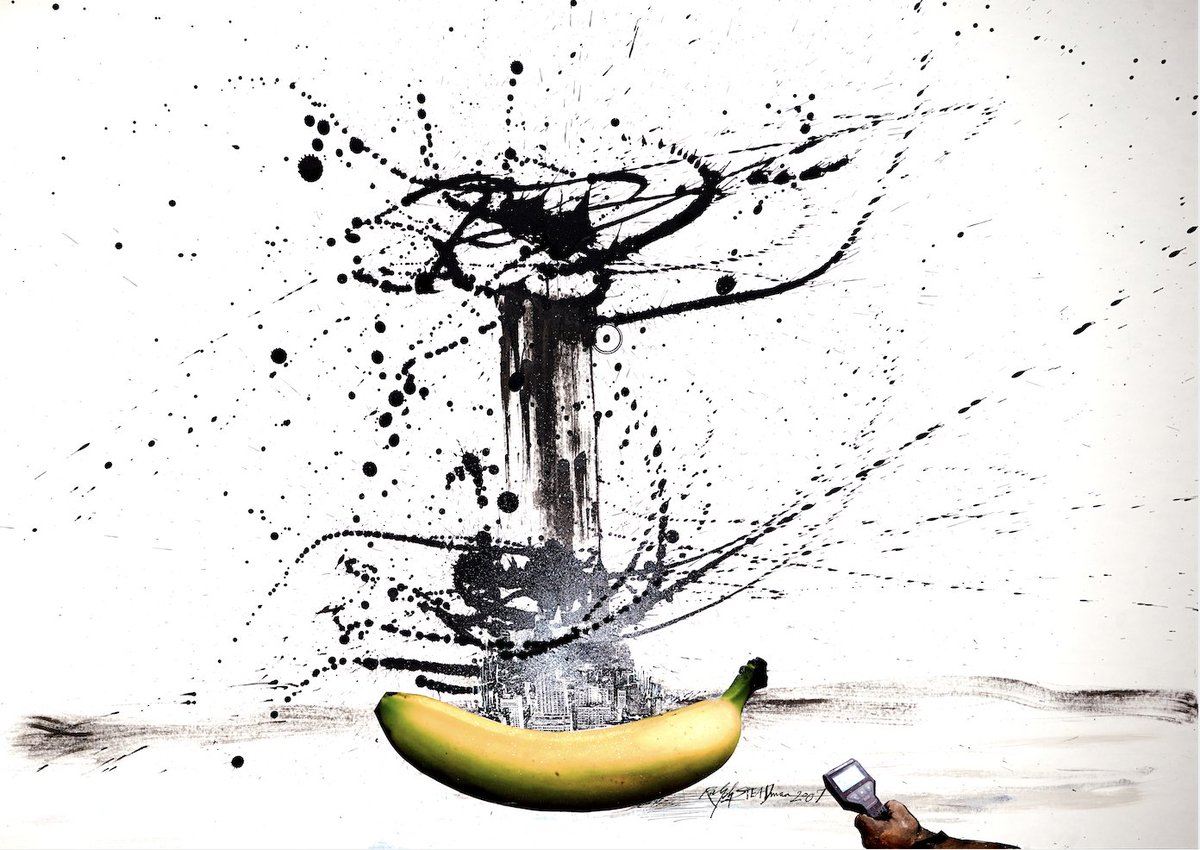 SteadmanArt's tweet photo. On the remaining editions of Banana Equivalent Dose we will now be accepting offers of 50 Tez. First come, first served.
#CleanNFTs #ralphsteadman #whenitsgoneitsgone #thankyounftcommunity

https://t.co/MaHUKSQPuy https://t.co/ZsTMezCtrw