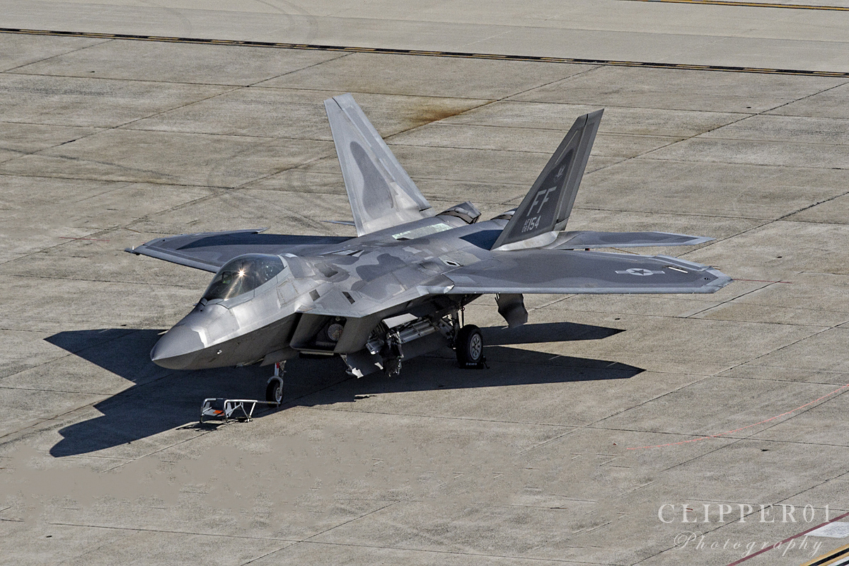 US Air Force F-22A 08-154