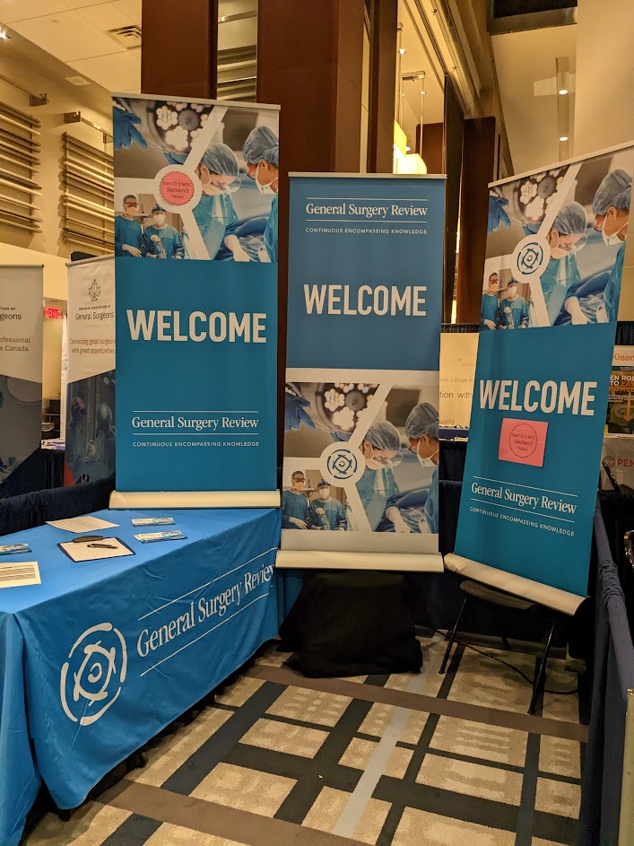 Come say hi to our team at the Ontario Association of General Surgeons Meeting @OAGS1 and learn more about our Section 3 accredited program! #gensurg #meded #residents #OAGS2022