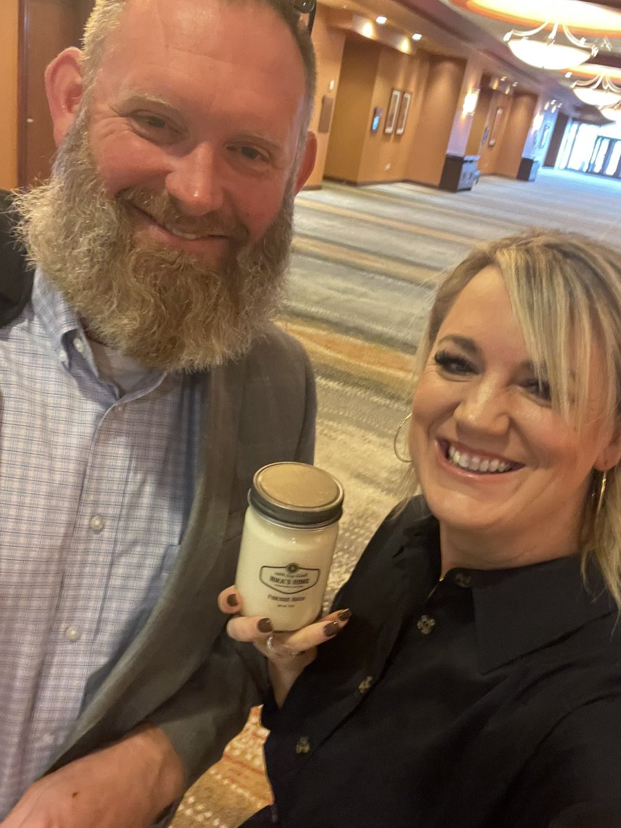 TASC Board Meeting- BOS was well represented and who knew there is a candle with my name? #proudprincipal <a href="/boswellhs/">Boswell High School</a>