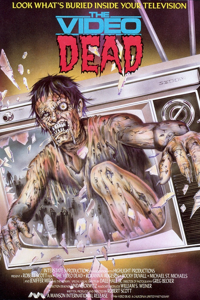 EugWSerra's tweet photo. On November 30, 1987, The Video Dead was released. #TheVideoDead #RobertScott #RoxannaAugesen #RockyDuvall
#MichaelStMichaels #JenniferMiro #LoryRinguette #AlMillan https://t.co/KTiXMsiZcX