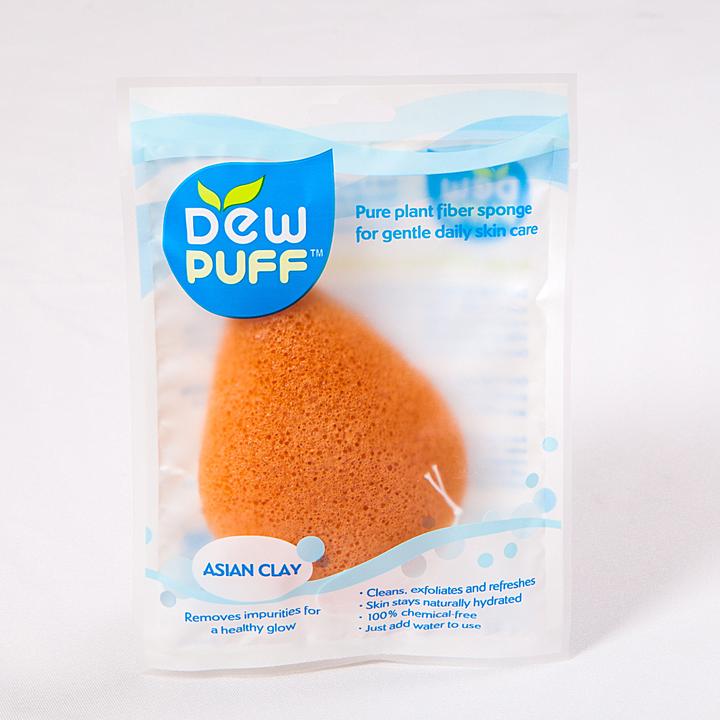 Asian Clay Dew Puff has been infused with mineral-rich clay. #HealthySkin #DewPuff #JustAddWater #Konjac #BestFaceForward #BeautySecrets #YoungerSkin #LookYounger