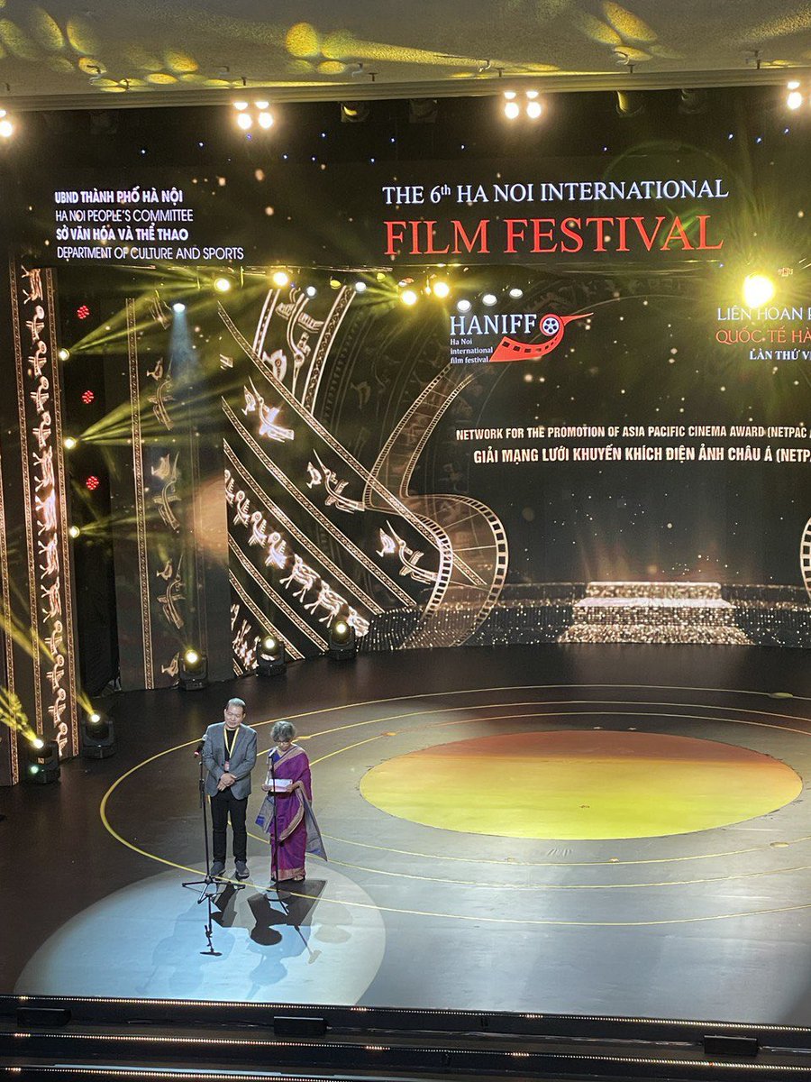 aalixjr's tweet photo. JUST IN: KONTRABIDA (The Villain) won the NETPAC Prize (ex-aqueo) at the Hanoi International Film Festival. 

To God be the glory! Thank you to the jury. https://t.co/mE4hyLGfuo