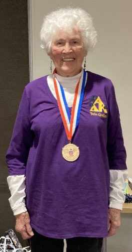 Congratulations retired educator, outstanding Basehor-Linwood Mentor Pat Wolfe for over 4,500 hours of one on one mentoring in USD 458. She received the Gold Lifetime Achievement Volunteer Service Award. #NationalPointsofLight. #MentorKansas #MENTOR #TBW #ADK #BetaEpsilon