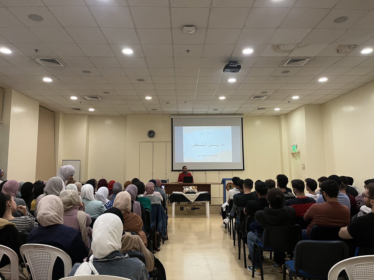 Insight Club AUB tweet media