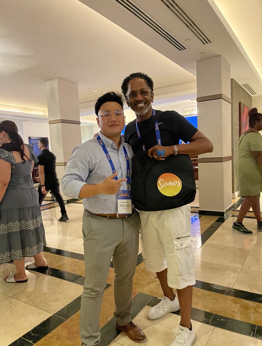 cacf's tweet image. CACF Budget Policy Coordinators Clifford Temprosa and Fiona Zhao are having a great time representing our organization at the Somos Conference. 

Pictured: Our staff members at #somospr2022 alongside @Fernandez4NY @BrianKavanaghNY @assemblymanalt1 @richardlee_nyc

#somospr2022