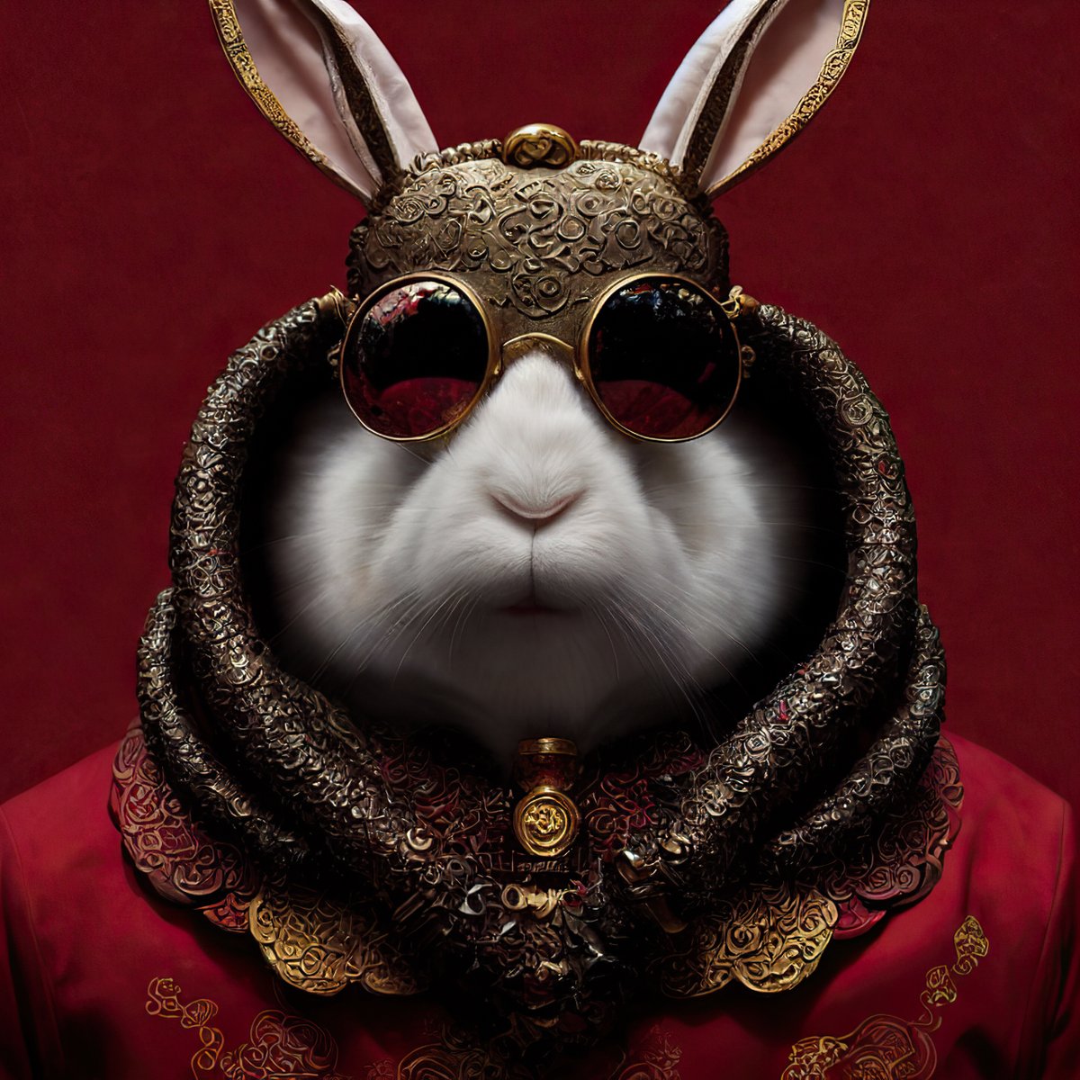 GM 🐰 Fam 
A Saturday reminder to be the leader you would follow!
Made with #stablediffusion 
----
#AI #AIart #aiartist #dalle2 #midjourney #NFTCommunity #nft #nfts #aiartsociety #aiartwork #nftcollection #aiartcommunity