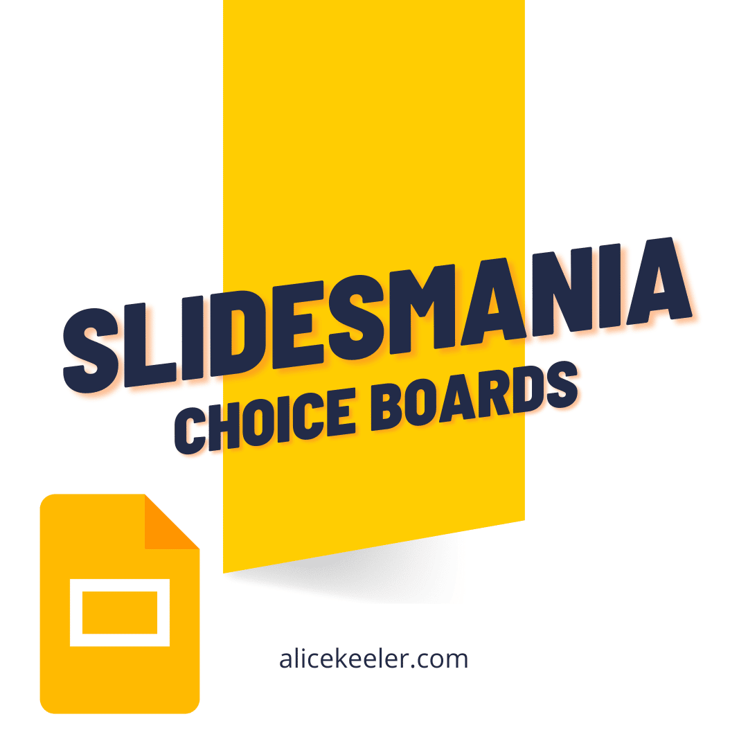 SlidesMania and Choice Boards are easy when you use Hyperlink Slides Choice Board.

bit.ly/3tp7Bfy via <a href="/alicekeeler/">Alice Keeler</a> @slidesmaniaSM 
#edtech #edutwitter #k12
