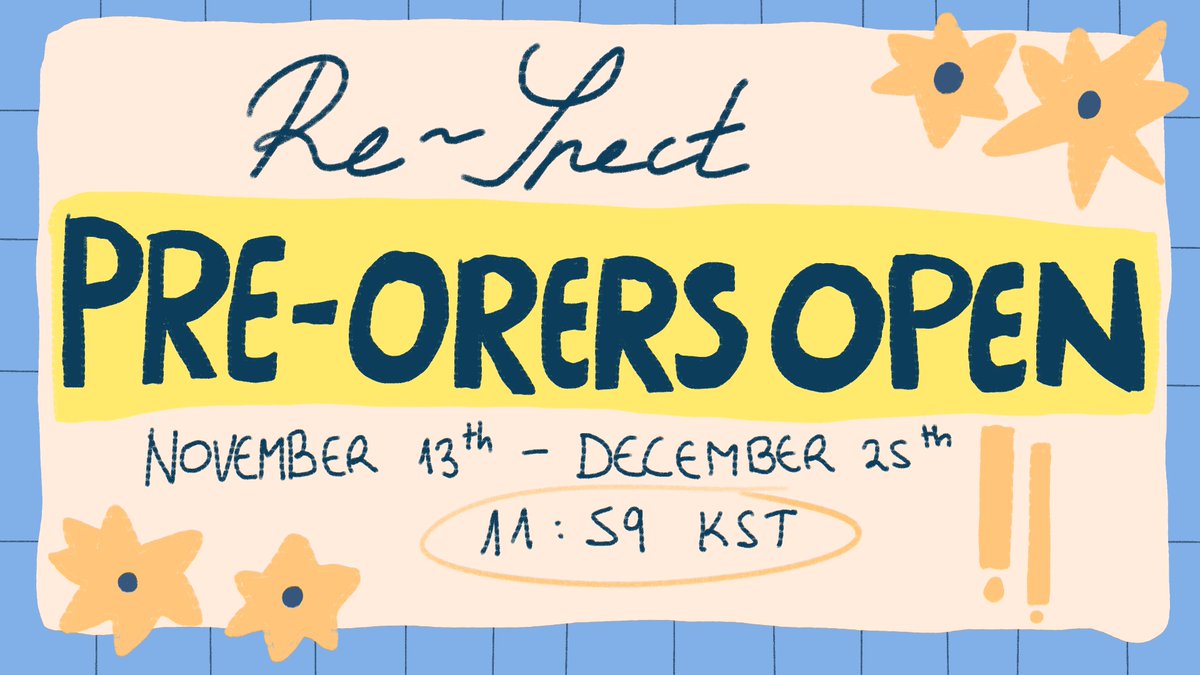 namgi_zine's tweet photo. 💙 Pre-orders open! 💛 

Welcome to Re-spect, a zine celebrating anniversaries and milestones between Namgi! ✨ Learn more about our products in this thread 🕺🕺

🗓 November 13 to December 25, 11:59 PM KST

🛒 https://t.co/URBoUpNHxP https://t.co/5Pwanmg9Py