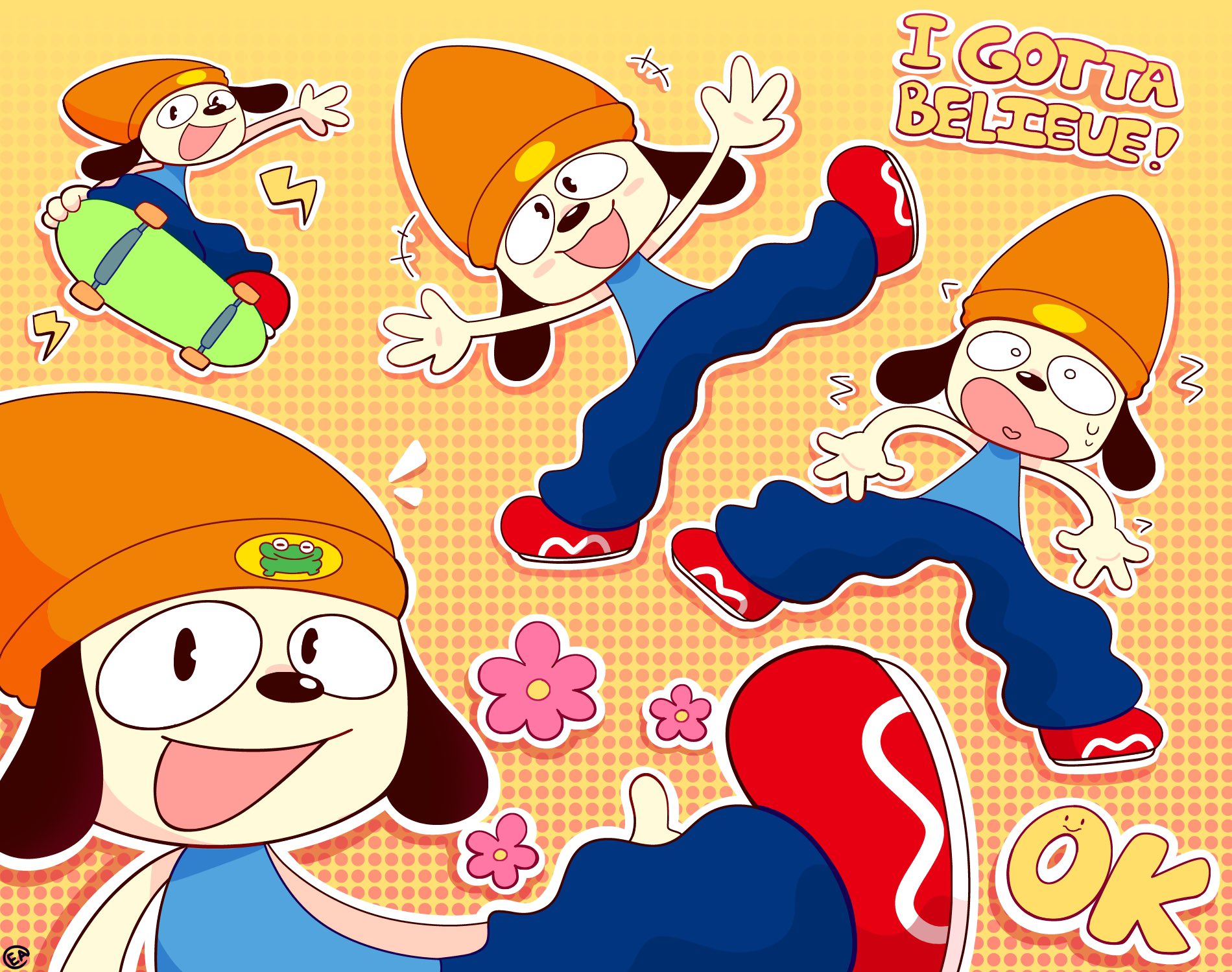 Parappa the Rapper!  Rapper art, Fan art, Anime