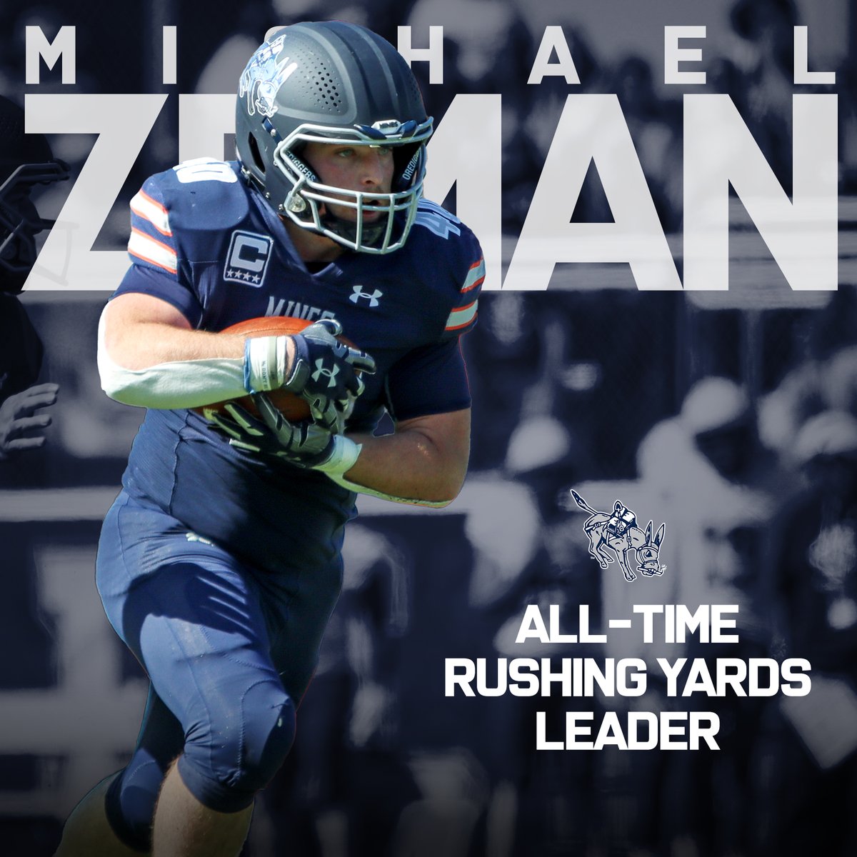 ⚒𝗟𝗜𝗞𝗘 𝗡𝗢 𝗢𝗧𝗛𝗘𝗥⚒

With his nine yard run at the 13-minute mark, Michael Zeman is now the all-time rushing leader in Mines history!

#HelluvaEngineer